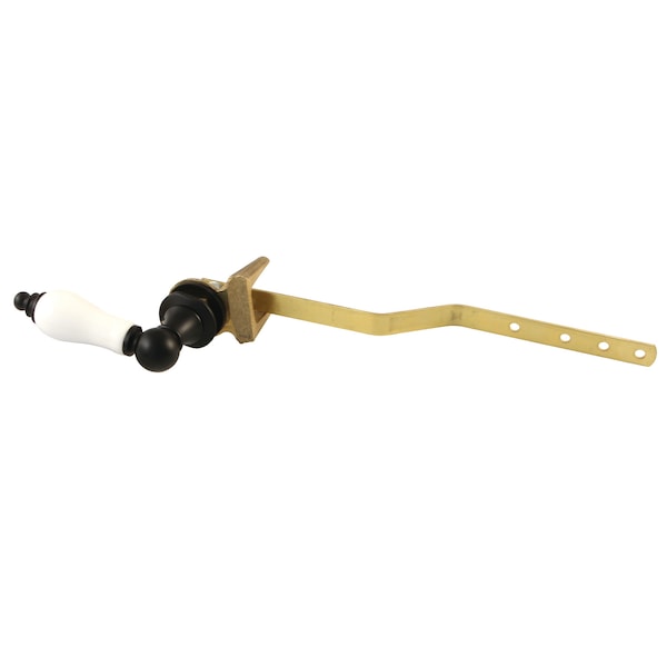 KTPL0 Victorian Toilet Tank Lever, Matte Black
